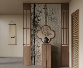 New Chinese Style Hallway-ID:981860295