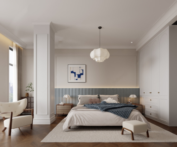 American Style Bedroom-ID:821530872