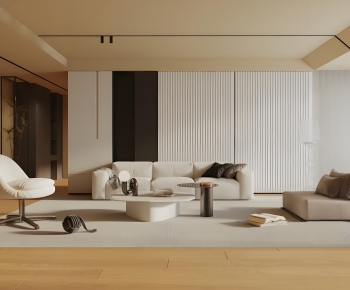 Modern A Living Room-ID:729304087