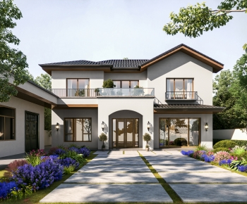 New Chinese Style Detached Villa-ID:754420047