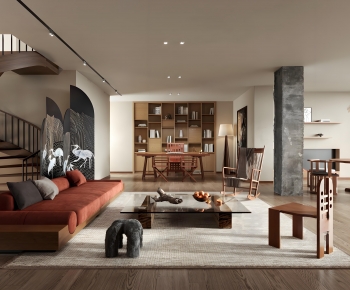 Modern A Living Room-ID:172698023