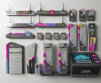 Modern Guide Board/bulletin Board-ID:590136057