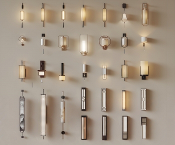 New Chinese Style Wall Lamp-ID:959898957