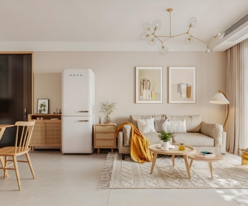 Nordic Style A Living Room-ID:633855107