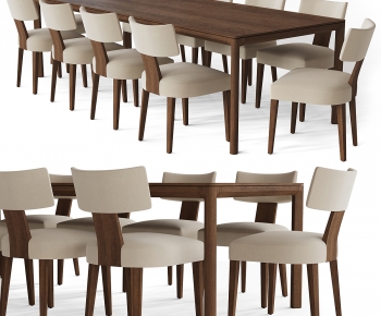 Modern Dining Table And Chairs-ID:679800993