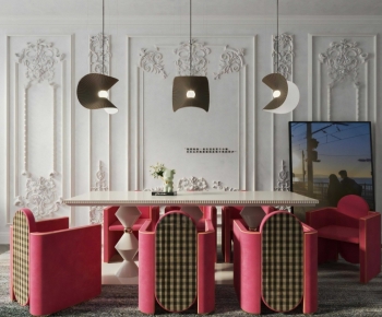 Modern Dining Table And Chairs-ID:871592049