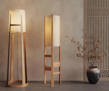 New Chinese Style Floor Lamp-ID:736041071