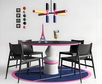 Modern Dining Table And Chairs-ID:393180896