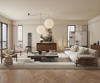 Modern A Living Room-ID:116673952