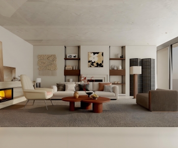 Modern A Living Room-ID:833060038