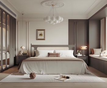 French Style Bedroom-ID:431905034