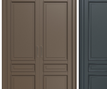 Simple European Style Double Door-ID:511627918