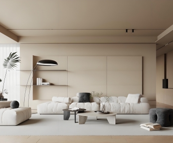 Modern A Living Room-ID:505218034