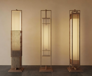 New Chinese Style Floor Lamp-ID:569052939