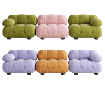 Modern Three-seat Sofa-ID:121485956