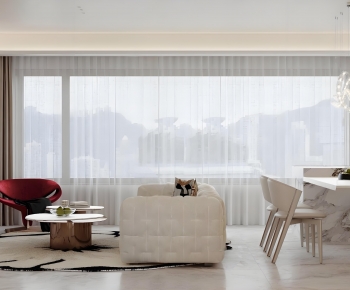 Modern A Living Room-ID:272883897