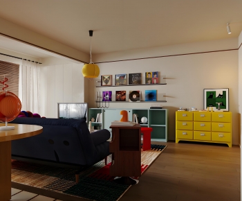 Modern A Living Room-ID:200239904