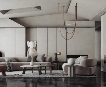 Modern A Living Room-ID:836704974