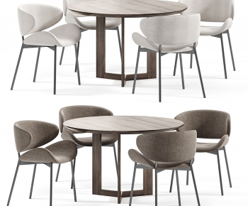 Modern Dining Table And Chairs-ID:881675961