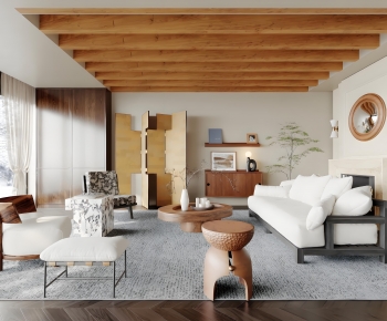 Modern A Living Room-ID:279877905