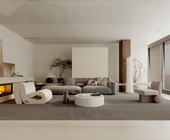 Modern A Living Room-ID:168366914