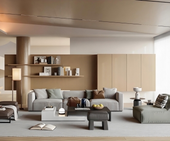 Modern A Living Room-ID:964949172