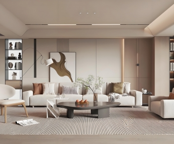 Modern A Living Room-ID:198139916