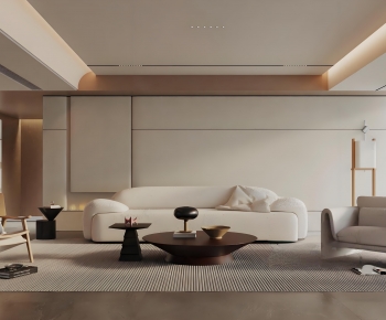 Modern A Living Room-ID:753299002