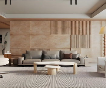 Modern A Living Room-ID:967554097