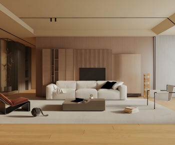 Modern A Living Room-ID:663731151