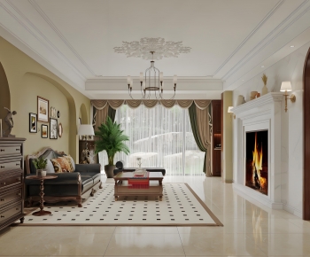 American Style A Living Room-ID:178697119