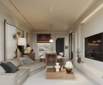 Modern A Living Room-ID:506513128