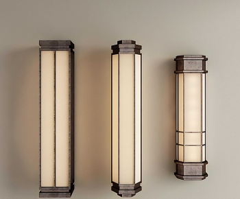 New Chinese Style Wall Lamp-ID:245457891