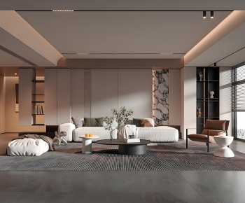 Modern A Living Room-ID:152136096