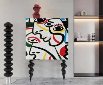 Modern Decorative Cabinet-ID:532196047