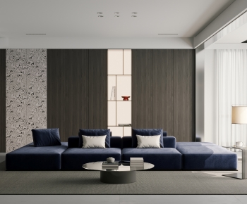 Modern A Living Room-ID:880749235