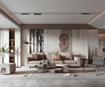 Modern A Living Room-ID:302737004