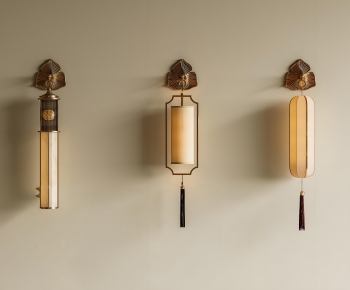 New Chinese Style Wall Lamp-ID:650389911