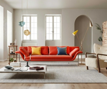 Modern A Living Room-ID:632926949