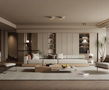 Modern A Living Room-ID:781125079