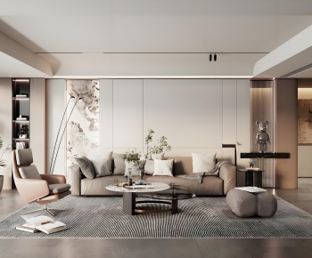 Modern A Living Room-ID:880769014