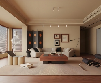 Modern A Living Room-ID:791811944