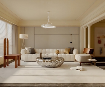 Modern A Living Room-ID:753299957