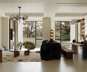 Modern A Living Room-ID:990912919