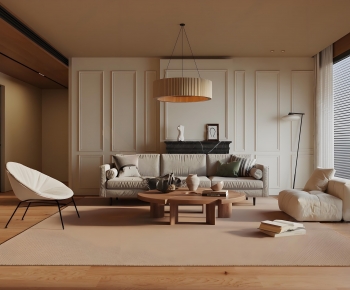 Modern A Living Room-ID:655688056