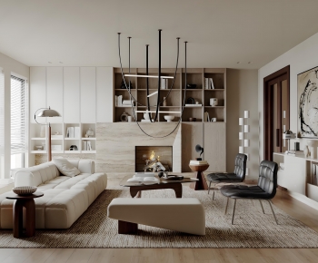 Modern A Living Room-ID:347675093