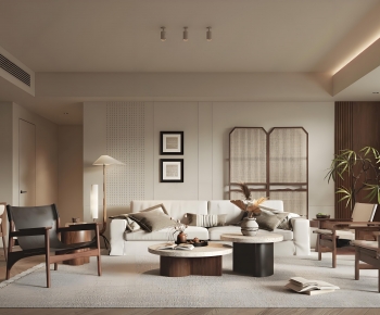 Modern A Living Room-ID:381772997