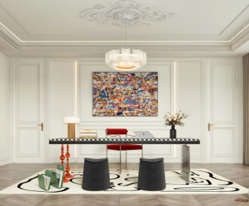 French Style Study Space-ID:921905997