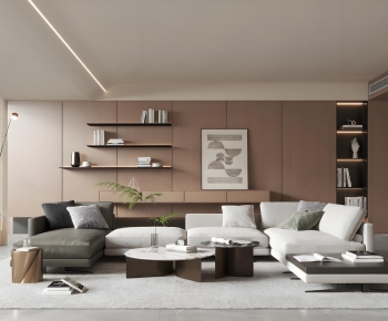 Modern A Living Room-ID:197479964