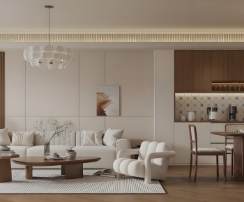 Modern A Living Room-ID:648010971